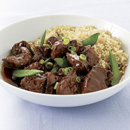 Five-Spice Pork with Snap Peas, Slow-Cooker