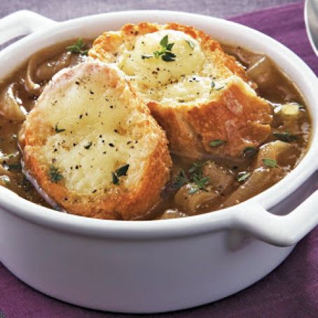 French Onion Soup (Slow Cooker)