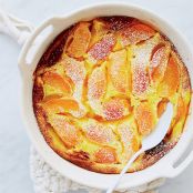 Lemony Apricot Clafoutis