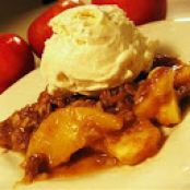 Caramel Apple Crisp