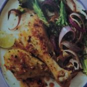 Roasted Chili Lime Chicken Legs