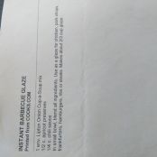 Bbq ribs glaze laurie