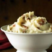 Mashed Potatoes with Bacon and Garlic