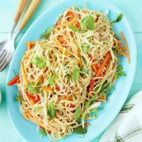 Soba Noodle-Vegetable Salad : Recipes : Cooking Channel