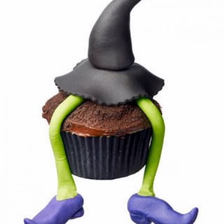 Wicked Witch Cupcakes