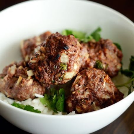 Make Ahead & Freeze Indian Spiced Lamb Meatballs