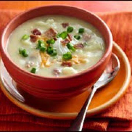 Fully Loaded Baked Potato Soup