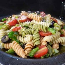 Hot Pasta Salad