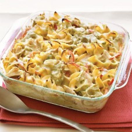 Mediterranean Tuna-Noodle Casserole