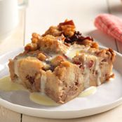 apple-nut bread pudding