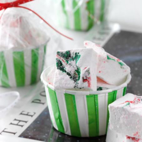 Swirled Peppermint Marshmallows