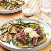 Open-Faced Steak Sandwich