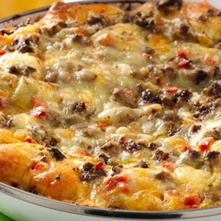 Cheesy Southwest Egg Bake