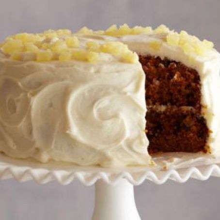 Carrot and Pineapple Cake