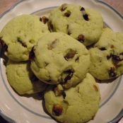 Pistachio Cranberry Cookies