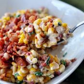 Creamy Confetti Corn with Bacon