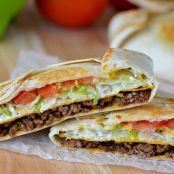 Copycat Taco Bell Crunch wrap Supreme
