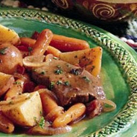 Slow Cooker Swiss Steak Supper