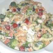 Creamy Italian Spiral Pasta Salad