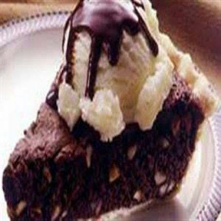 Decadent Fudge Brownie Pie