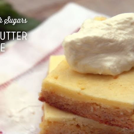 Lower-Sugar Gooey Butter Cake Recipe by Paula Deen