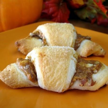 Pumpkin Crescent Rolls