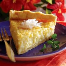 Coconut Flan Pie