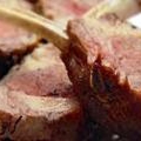 Crispy Rack of Lamb with Honey and Mascarpone