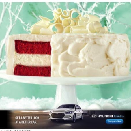 Red Velvet Cheesecake-Vanilla Cake with Cream Cheese Frosting - Southern Living