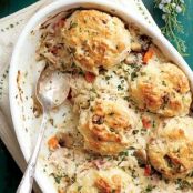 Chicken-and-Biscuit Cobbler