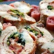 PECHUGA RELLENA DE ESPINACAS Y JAMON SERRANO
