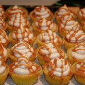 Tres Leches Cupcakes with a Dulce de Leche Drizzle