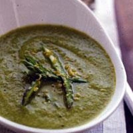 Lemony Asparagus Soup