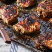 Chicken Thighs with Cumin, Cayenne and Citrus