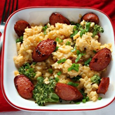 Crockpot Cheesy Broccoli Rice