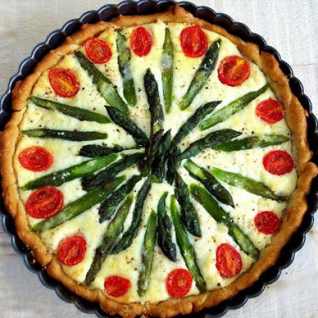 Asparagus and Ricotta Tart