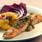 GRILLED NORTH AFRICAN SALMON