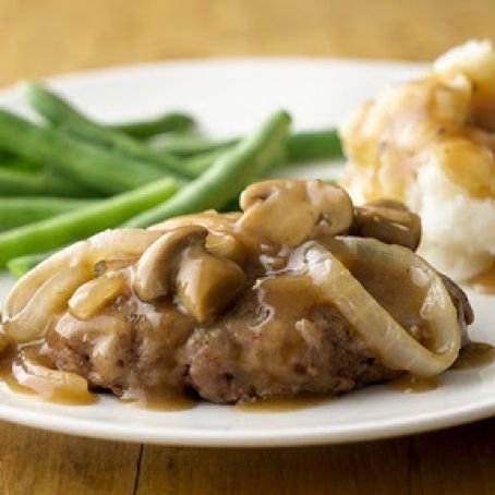 Salisbury Steak with Mushroom Gravy