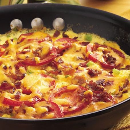 Bacon and Tomato Frittata