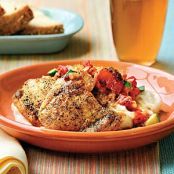 Chicken With Chunky Tomato Sauce