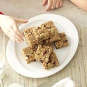Cinnamon Cranberry Oat Bars