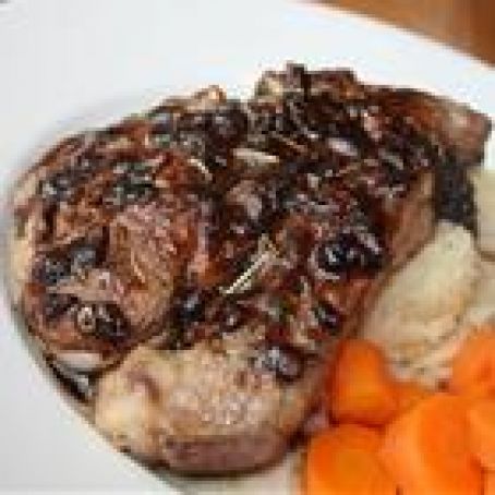 Lamb Chops with Balsamic Reduction