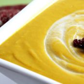 CURRIED RED LENTIL SOUP