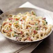 Creamy Bacon Fettuccine
