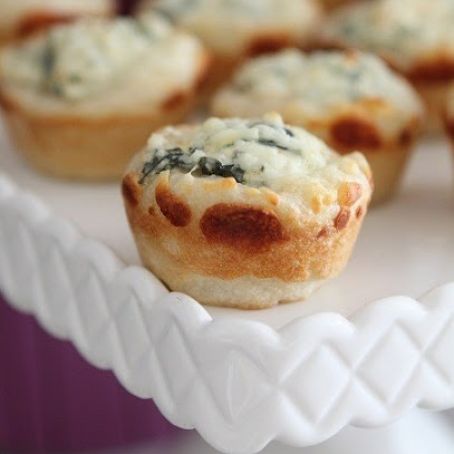 Baked Spinach Dip Mini Bowls