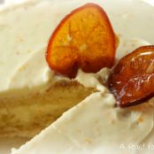 Fresh Orange Cake with Orange Cream Cheese Frosting