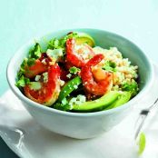 SEAFOOD****Ginger-Shrimp Brown-Rice Bowl