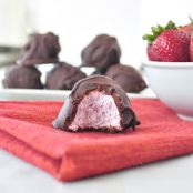 Strawberry Creme Truffles - GF