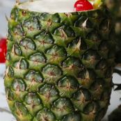 Piña Colada in a Pineapple