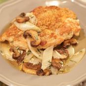 ROSEMARY CHICKEN WITH MUSHROOMS AND ENDIVE